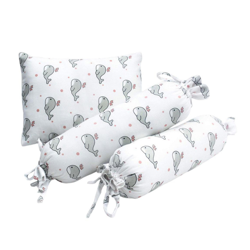 Premium Cotton Pillow Cover - 3pcs set